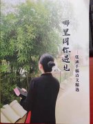 张涵诗集《哪里同你遇见》面世