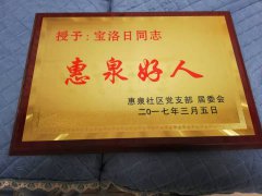 宝洛日荣获“实力颍东”征文一等奖