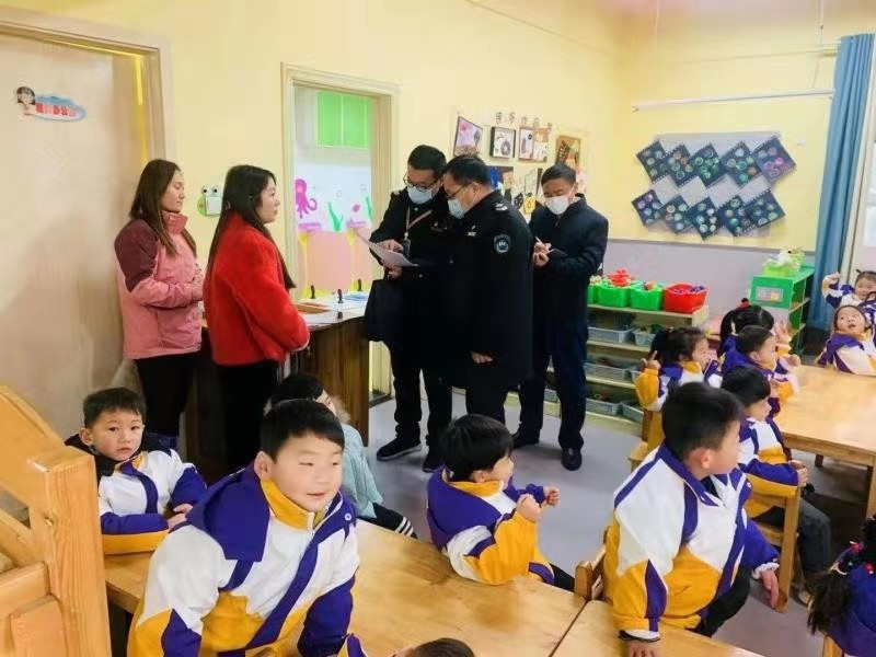 阜阳对托幼机构进行专项督查